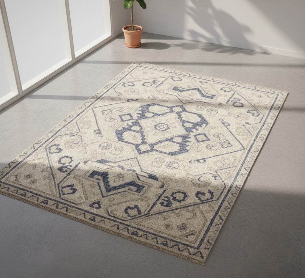 Minimalistisch tapijt